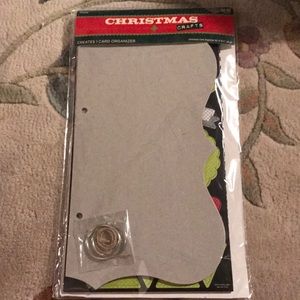 CHRISTMAS CRAFTS CARD ORGANIZER FOR KIDS KIT ART
